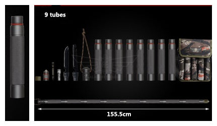 Multifunctional Outdoor Defense Tactical Hiking Stick