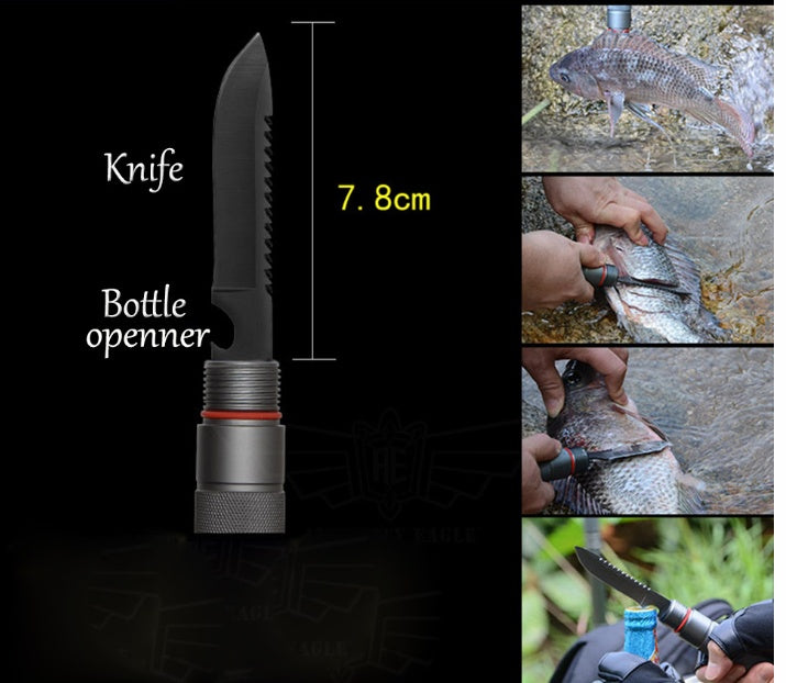 Multifunctional Outdoor Defense Tactical Hiking Stick