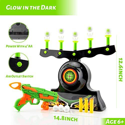 Glow-in-the-Dark Floating Ball Transforming Shooting Targets