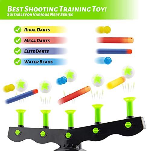 Glow-in-the-Dark Floating Ball Transforming Shooting Targets