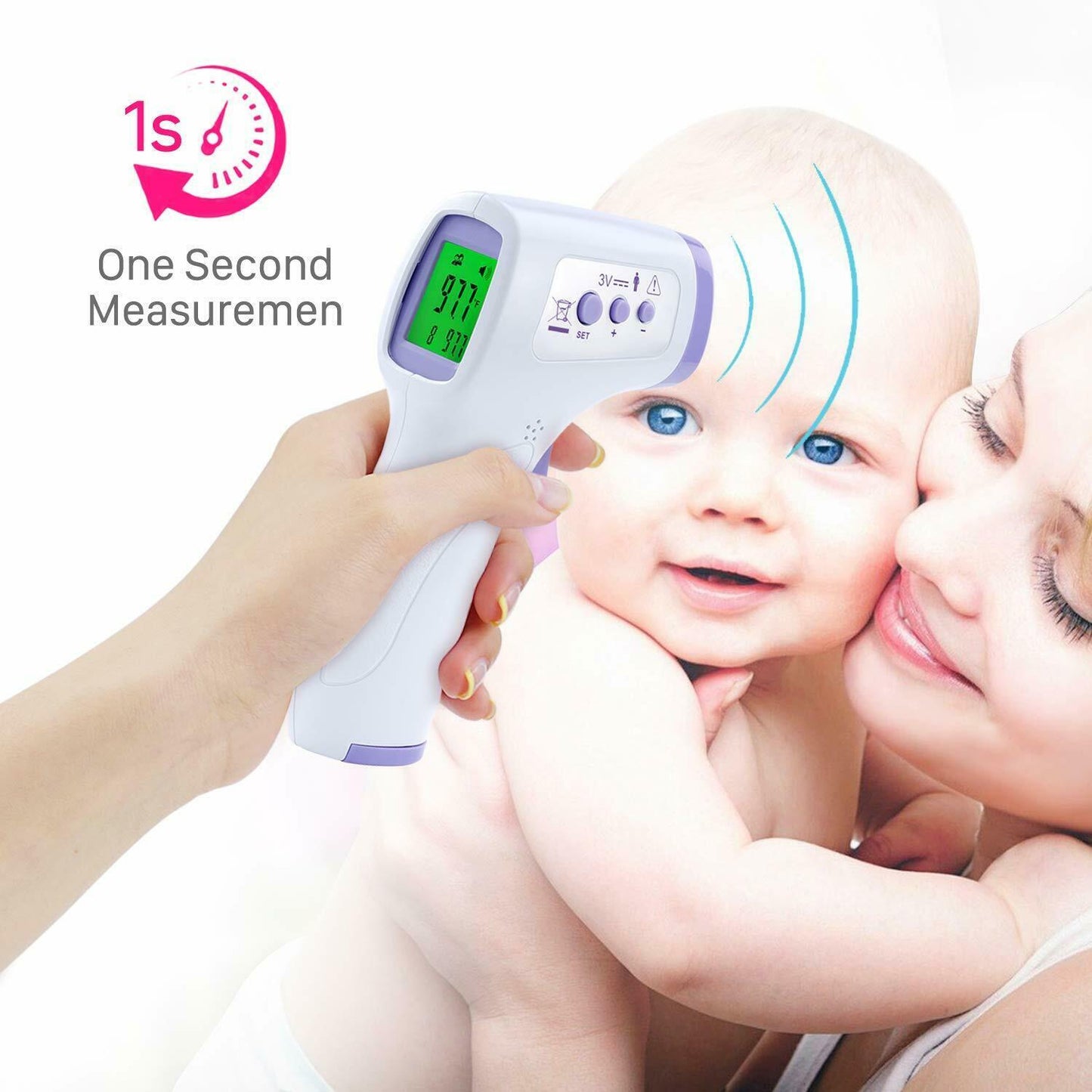 Large LCD Digital Infrared Thermometer