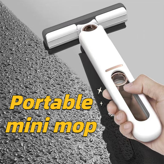 Portable Self-Squeeze Mini Mop