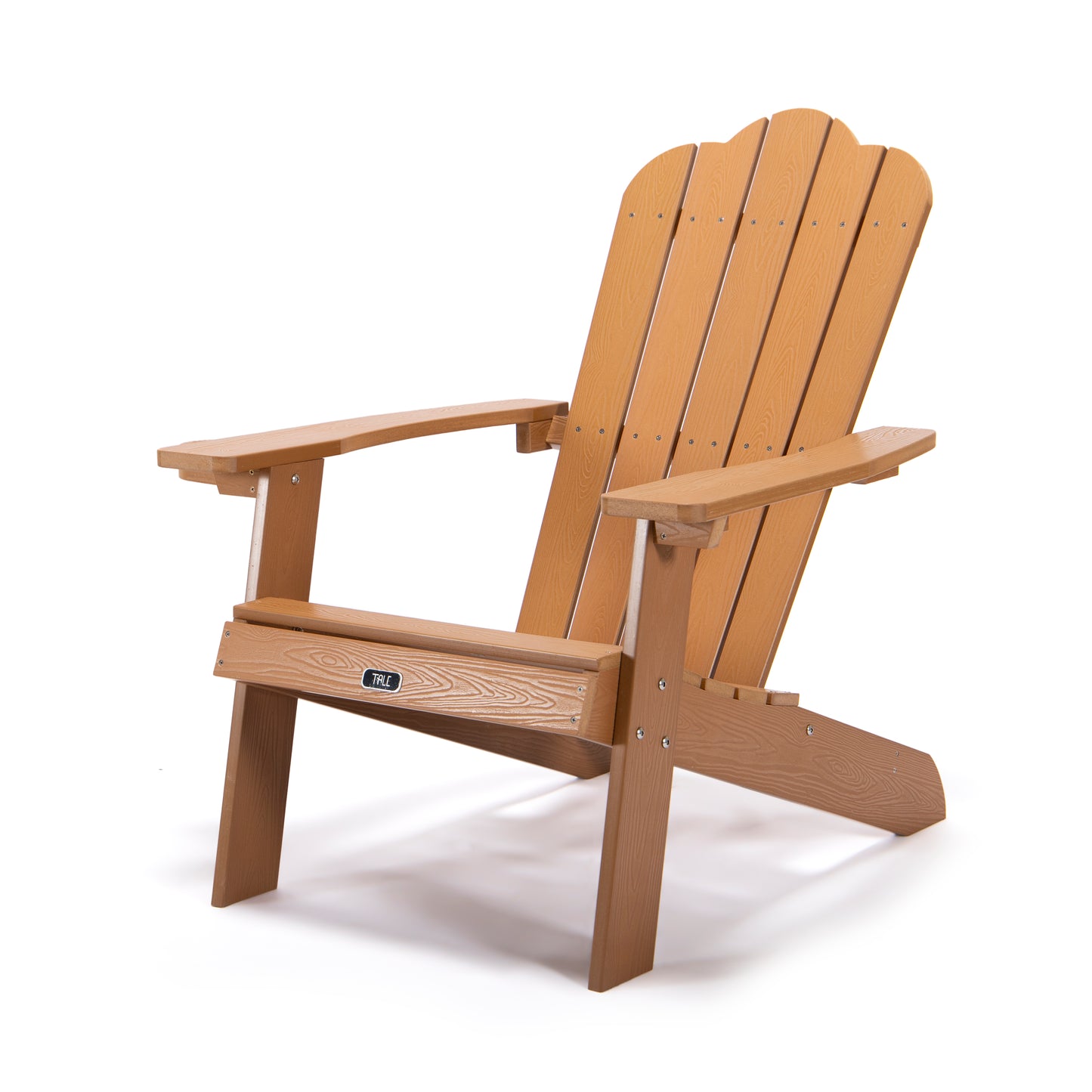 Outdoor Comfort: All-Weather Adirondack Chair with Cup Holder