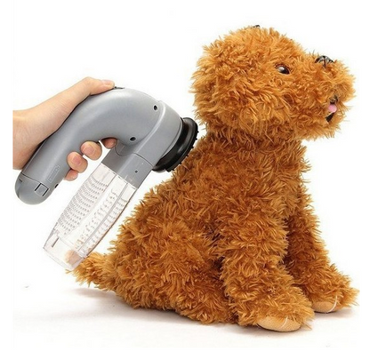 Portable Electric Pet Hair Vacuum Cleaner with Massage Function