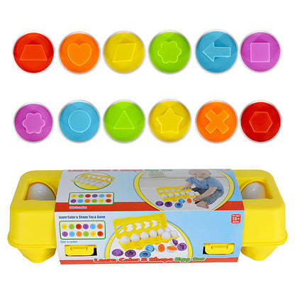 Smart Egg Educational Toy: Shape Matching and Sorting Games