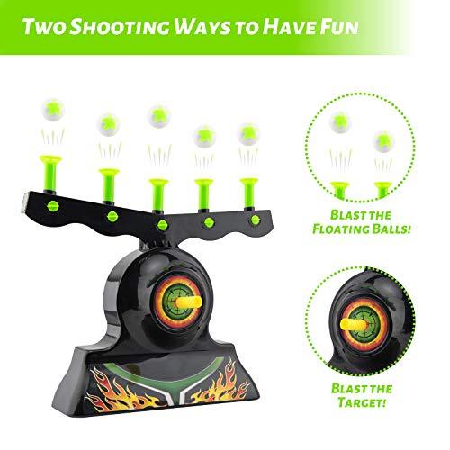 Glow-in-the-Dark Floating Ball Transforming Shooting Targets